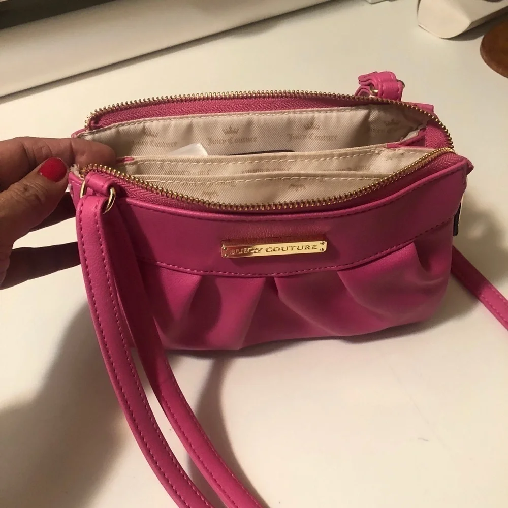 juicy couture Beautiful hot pink cross body new